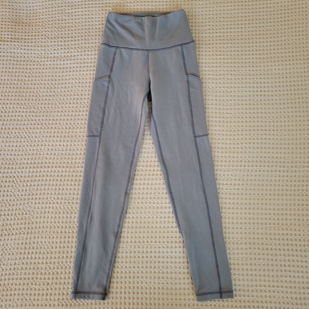 American Eagle Outfitters Women's Slate Blue The Everything Pocket Leggings XS
